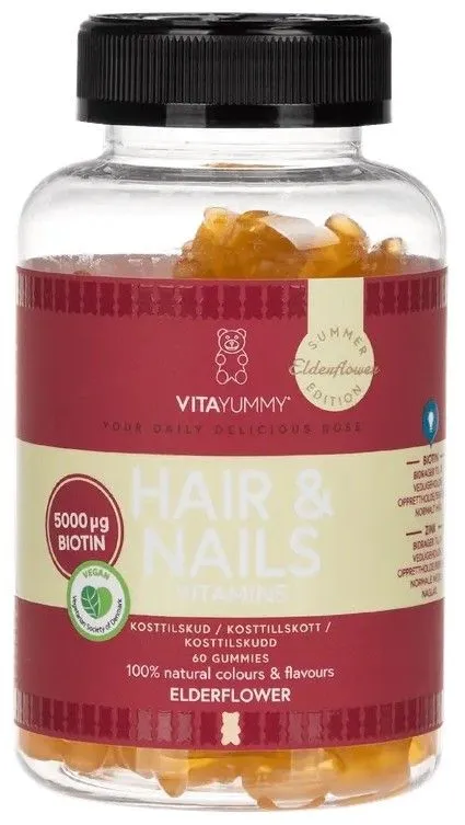 VitaYummy Hair & Nails Summer Edition 2025 (180g) Elderflower