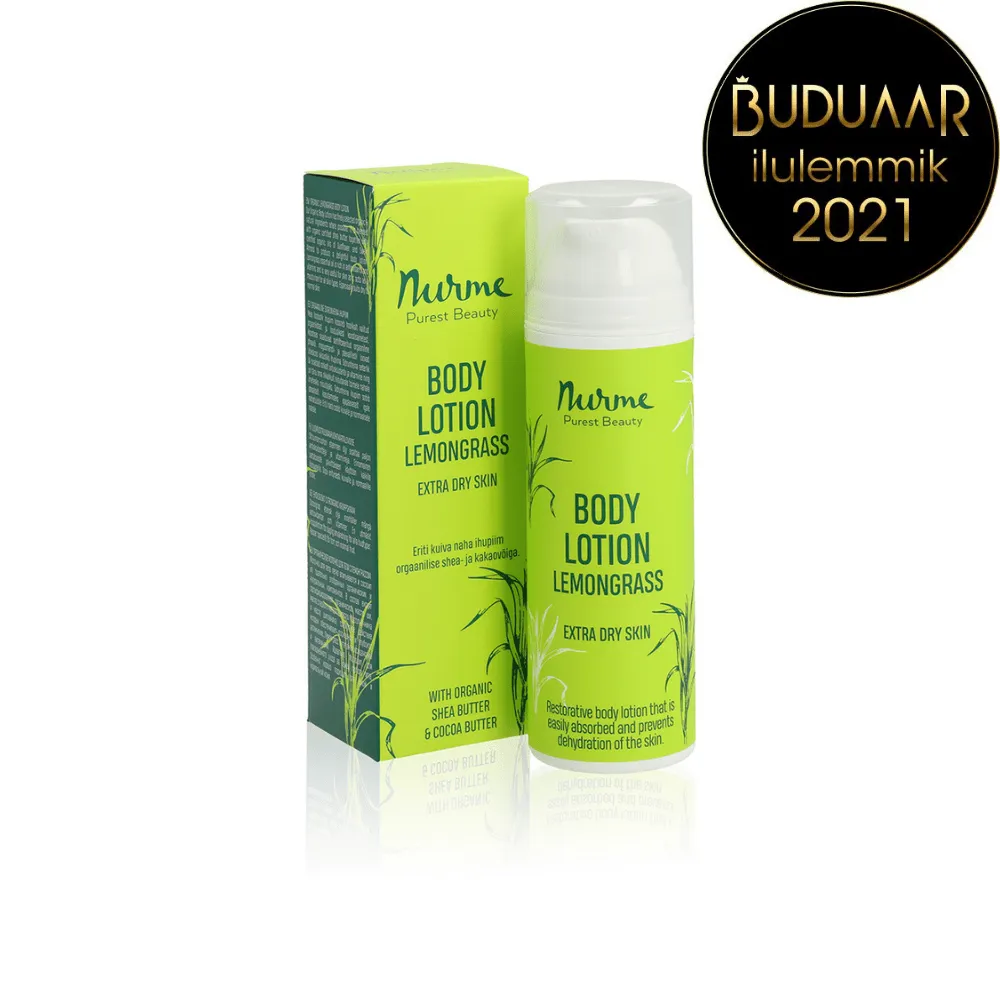 Nurme Orgnic Lemongrass Body Lotion (150mL)