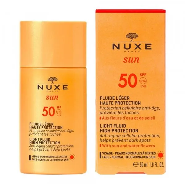 Nuxe Sun Light Fluid High Protection SPF50 (50mL)