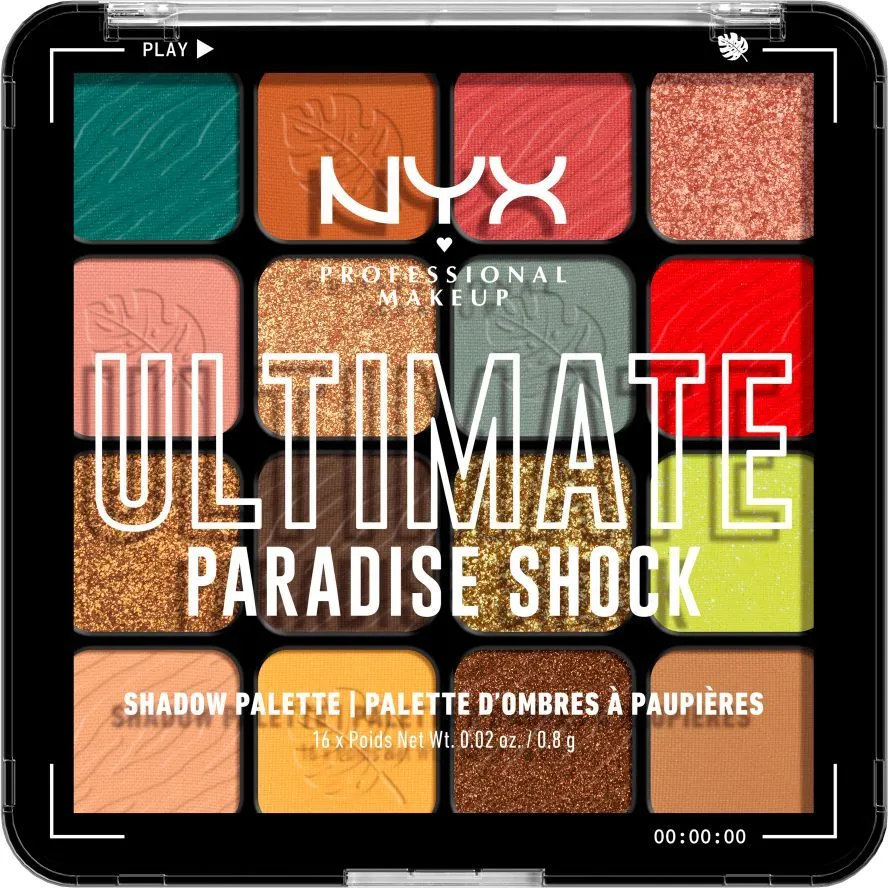 NYX Professional Makeup Ultimate Shadow Palette Paradise Shock