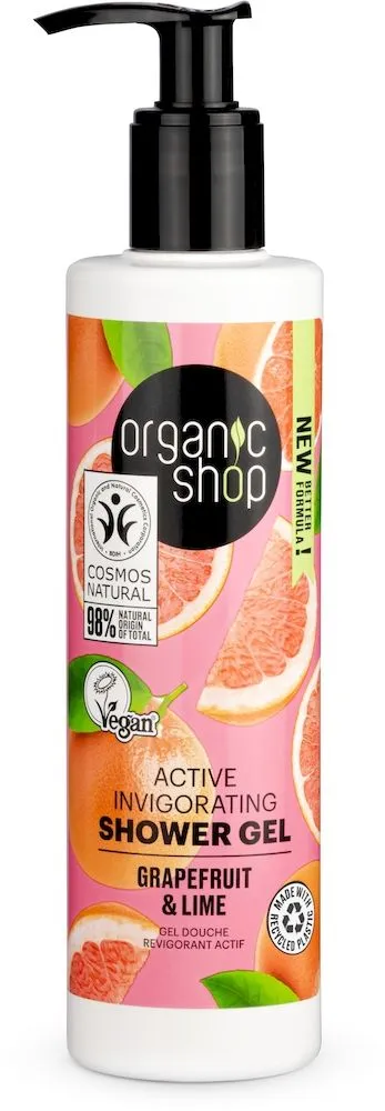 Organic Shop Active Shower Gel Grapefruit & Lime (280mL)