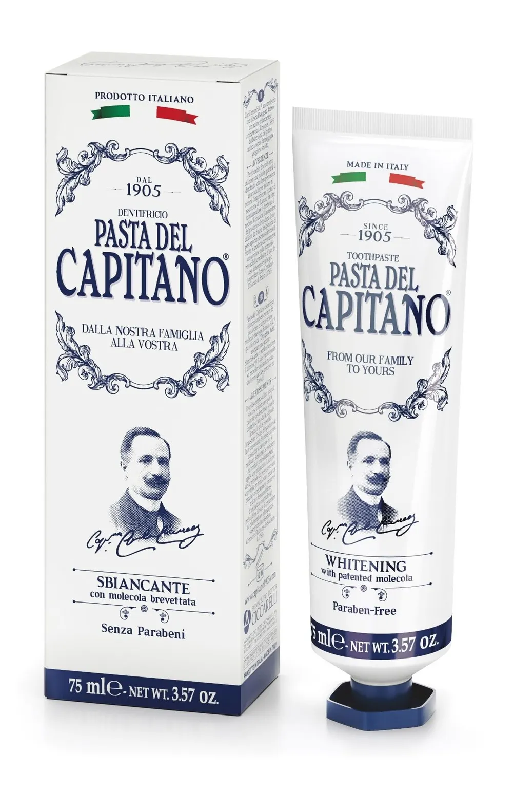Pasta del Capitano 1905 Whitening Toothpaste (75mL)