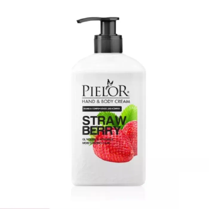Pielor Hand and Body Cream Strawberry (300mL)