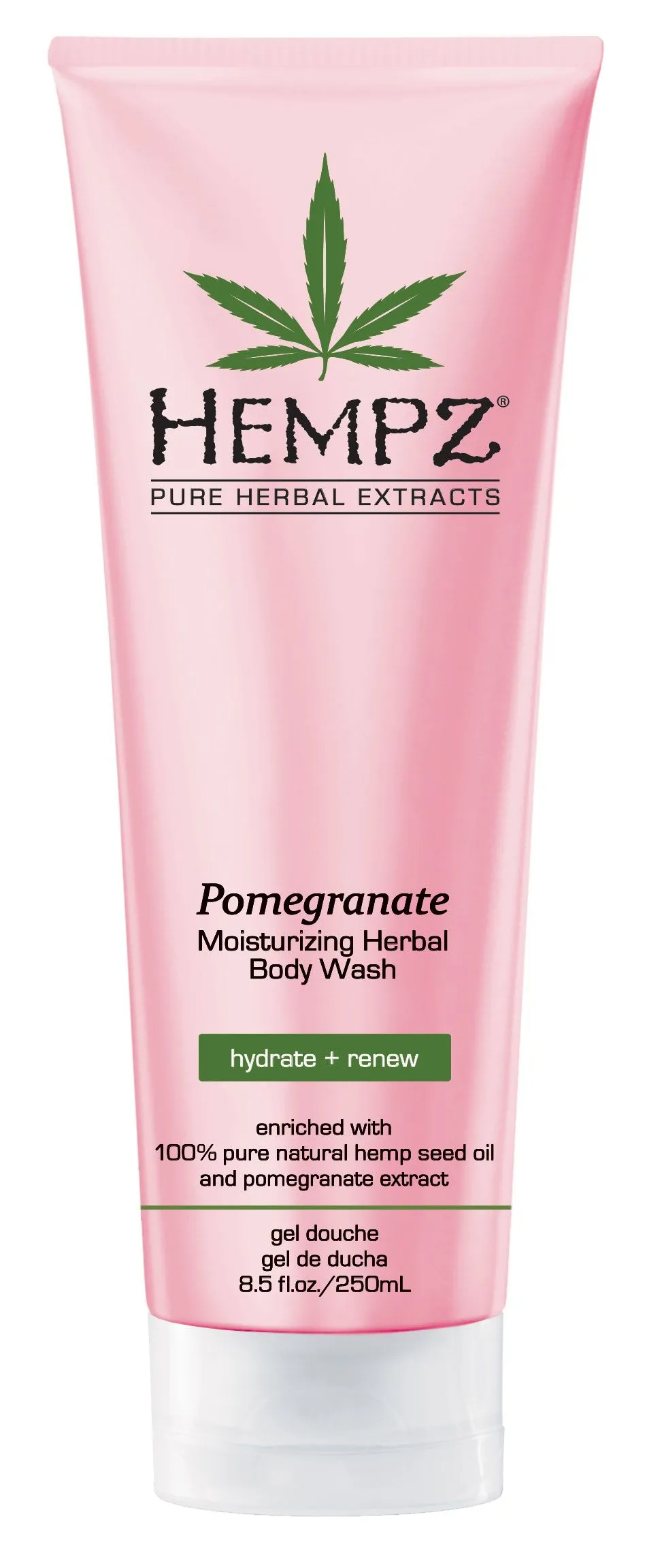 Hempz Pomegranate Moisturizing Herbal Body Wash (250mL)