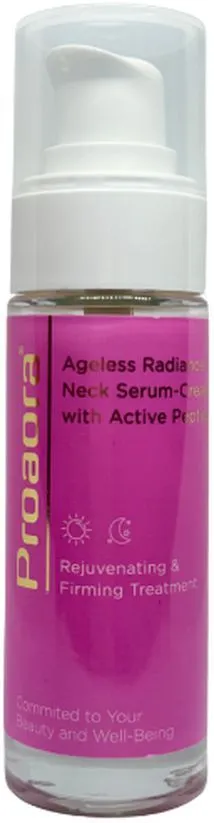 Proaora Ageless Radiance Neck Serum-Cream With Active Peptides (30mL)