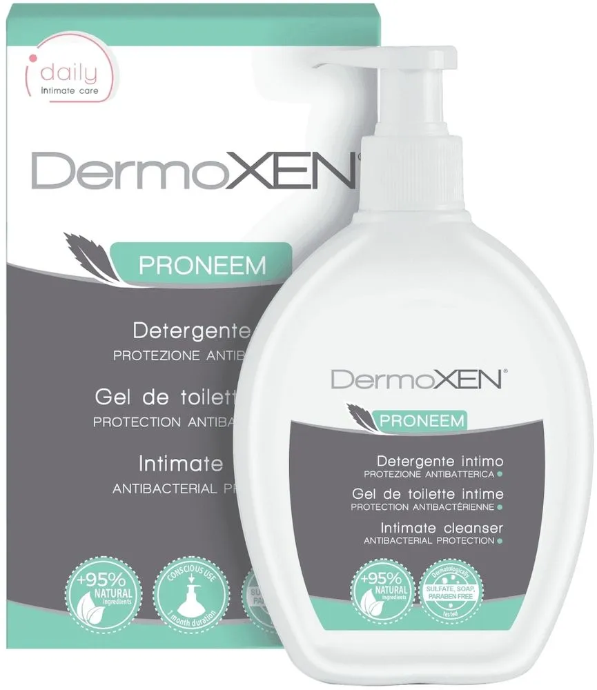 Dermoxen Proneem Intimate Cleanser Antibacterial Protection (200mL)