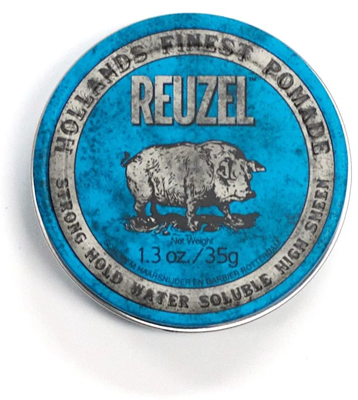 Reuzel Blue Strong Hold High Sheen Pomade (35g)