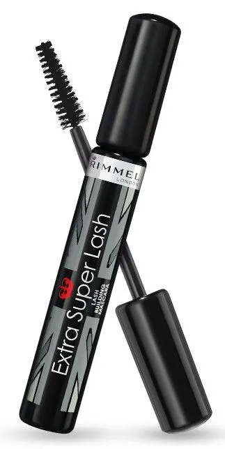 Rimmel London Mascara Extra Super Lash (8mL) 101 Black