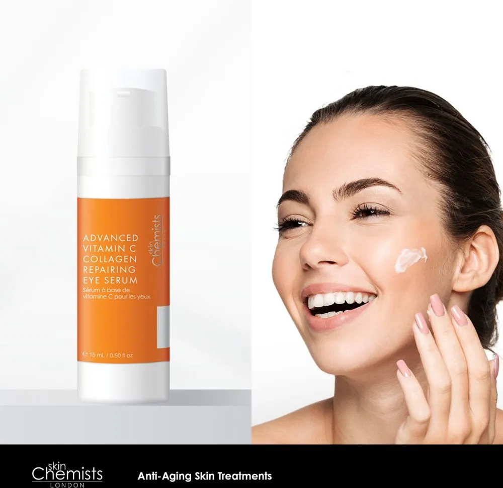 skinChemists Advanced Vitamin C Collagen Repairing Eye Serum (15mL)