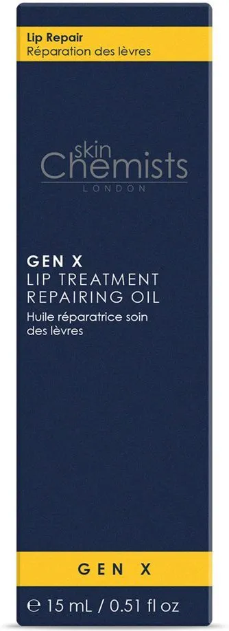 skinChemists Gen X Lip Treatment Repairing Oil (15mL)