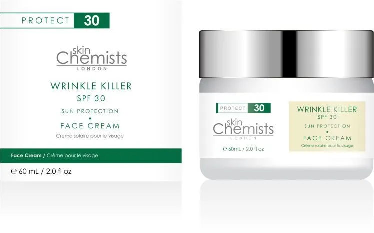 skinChemists Wrinkle Killer SPF30 Day Moisturizer (60mL)