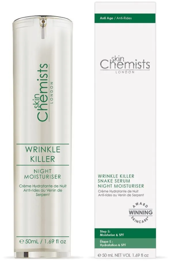 skinChemists Wrinkle Killer 1% Syn-Ake Night Moisturiser (50mL)