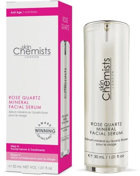 skinChemists Rose Quartz Mineral Facial Serum (30mL)