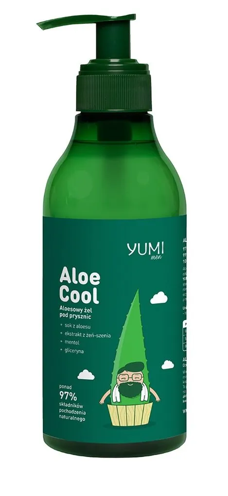 Yumi Aloe Cool Shower Gel For Men (400mL)