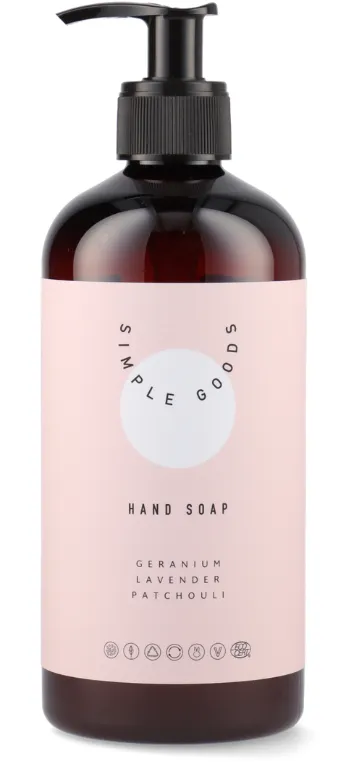 Simple Goods Hand Soap - Geranium, Lavender, Patchouli (450mL)