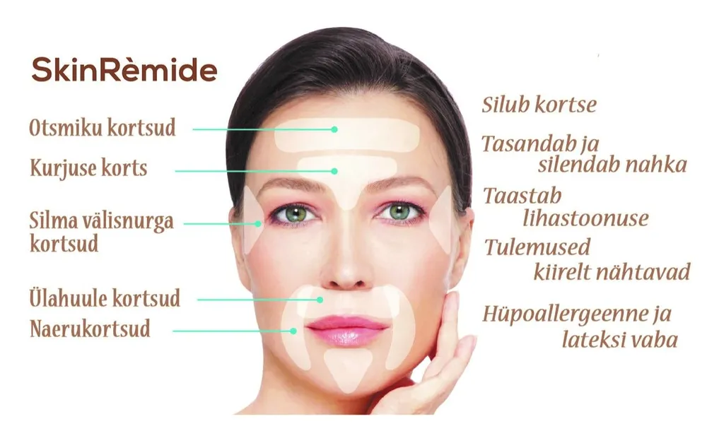 SkinRemide Facial Patches 165 Variety Adhesive Clear Patches