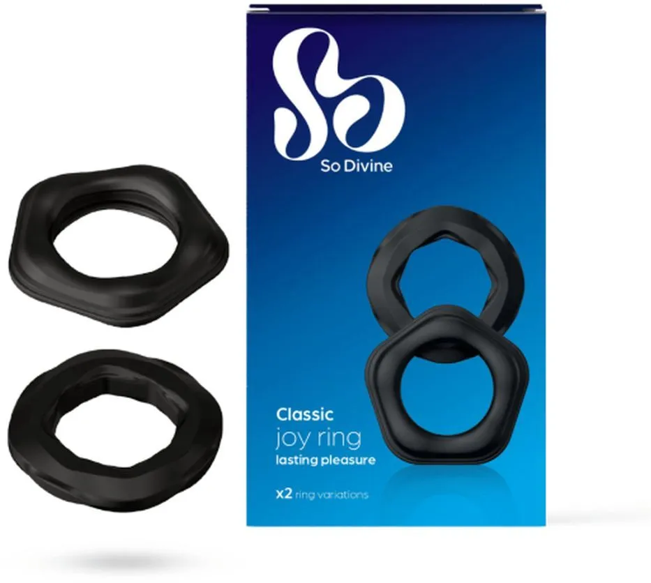 So Divine Mens Joy Ring 2 Pack