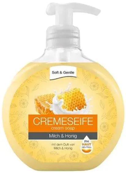Soft & Gentle Hand Soap Milk & Honey (500mL)