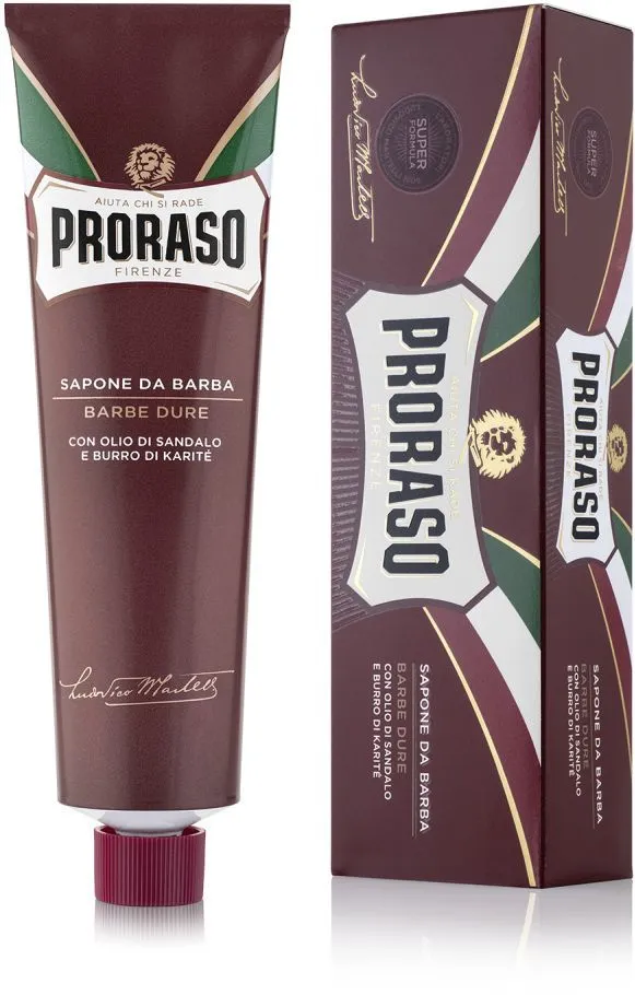 Proraso Shaving Cream Tube Nourish Sandalwood & Karite (150mL)