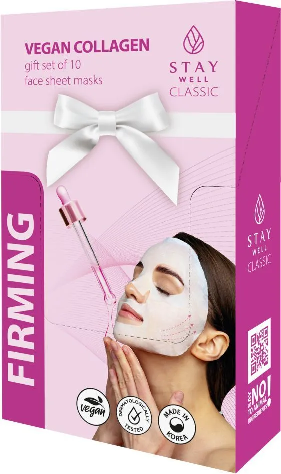 STAY Well Classic Vegan Collagen Firming Mask Gift Set
