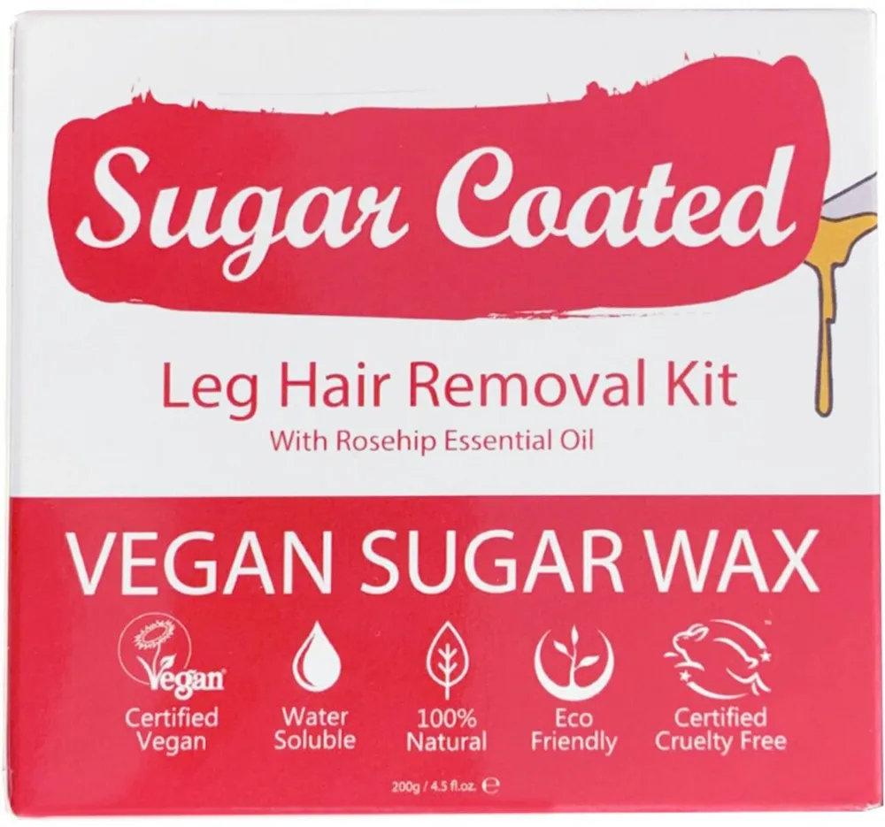 Sugar Coated Leg Hair Removal Kit (200g)