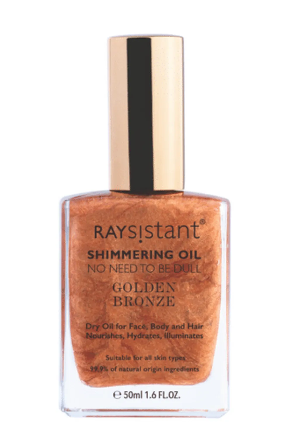 Australian Gold RAYsistant Shimmering Oil (50mL) Golden Bronze