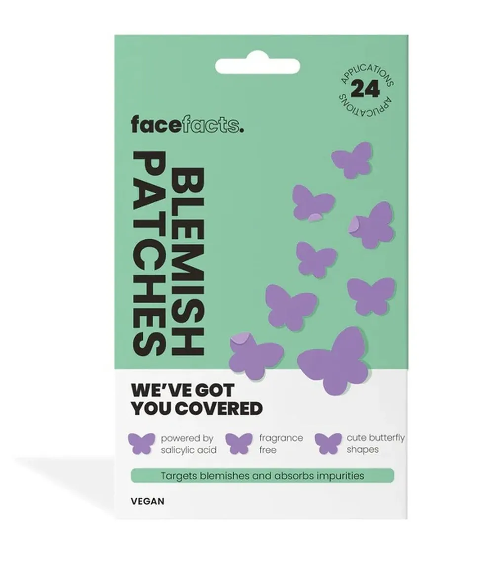 Face Facts Blemish Patches Butterflys (24pcs)