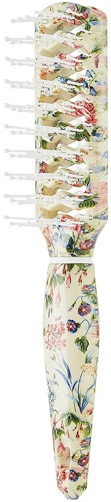 The Vintage Cosmetic Company Vent Hair Brush Floral