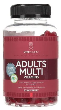 VitaYummy Adults Multivitamins Strawberry (60pcs)