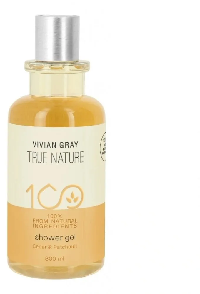 Vivian Gray True Nature Shower Gel Cedar-Patchouli (300mL)