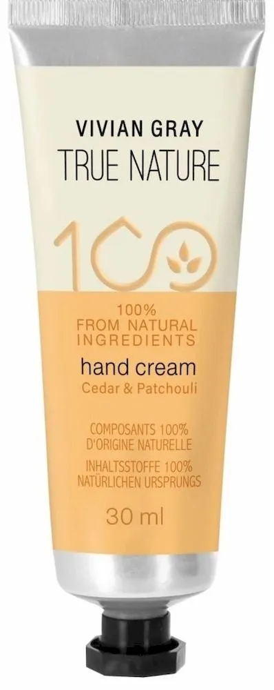 Vivian Gray True Nature Hand Cream Cedar-Patchouli (30mL)