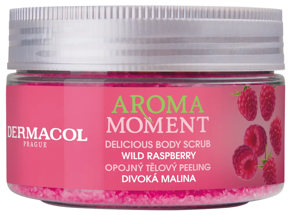 Dermacol  Aroma Moment Body Scrub (200mL) Wild Raspberry