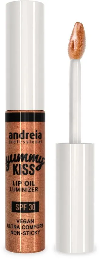 Andreia Makeup Yummy Kiss Lip Oil SPF30 (7mL) 01 Bronze Touch