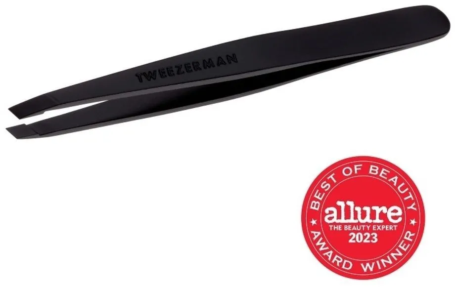 Tweezerman Slant Tweezer Black Matte