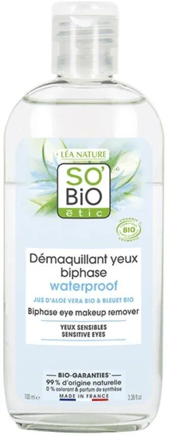 So'BiO étic Biphase Eye Make-Up Remover (100mL)