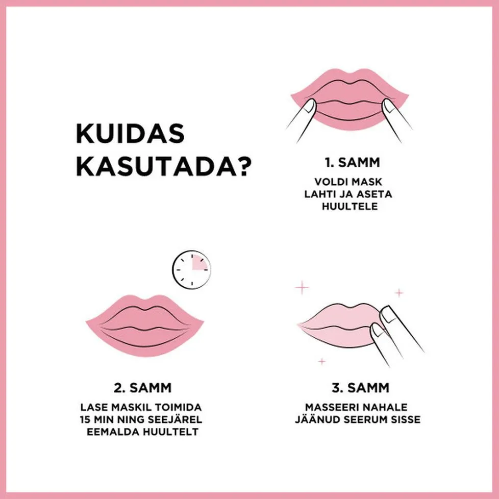 Garnier Skin Naturals Tissue Cherry Lip Mask (5g)