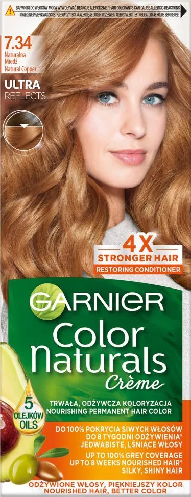 Garnier Color Naturals Hair Color Cream 7.34