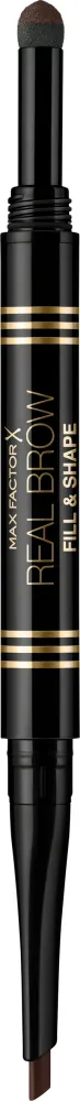 Max Factor Real Brow Fill & Shape (0,16g+0,5g) 04 Deep Brown