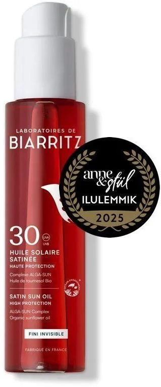 Laboratoires de Biarritz SPF30 Satin Sun Oil (125mL)