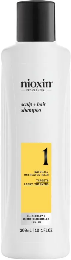 Nioxin Pro Clinical System 1 Scalp + Hair Shampoo (300mL)