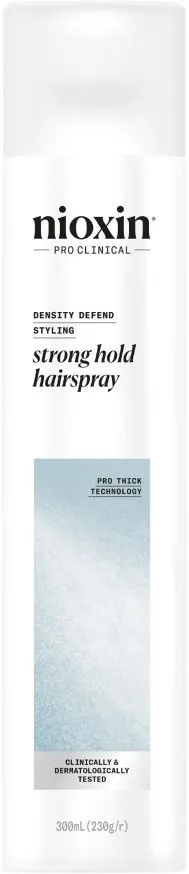 Nioxin Pro Clinical Density Defend Styling Strong Hold Hairspray  (300mL)