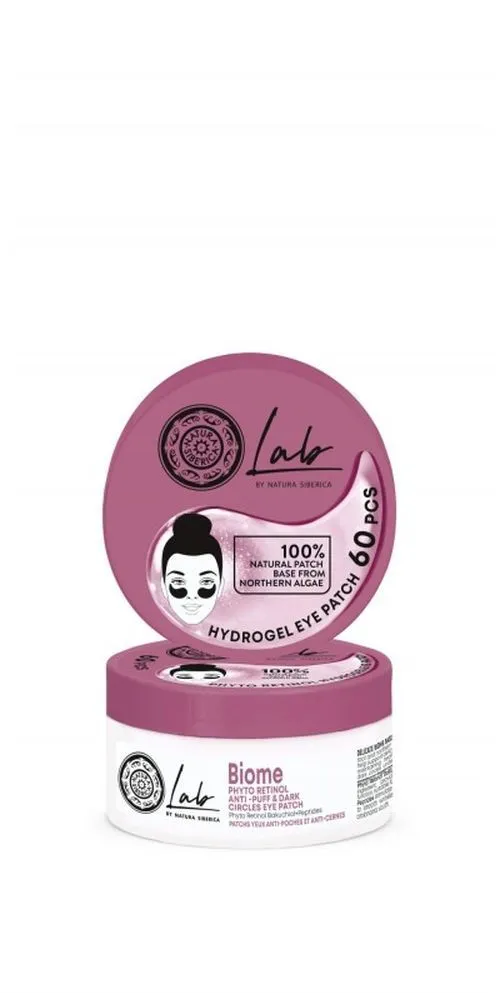 Natura Siberica Lab Biome Phyto Retinol Anti-Puff & Dark Circles Eye Patches (60pcs)
