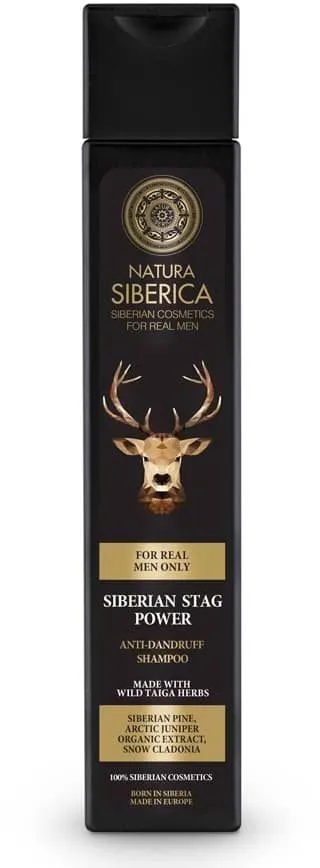 Natura Siberica Men Anti-dandruff Shampoo Siberian Stag Power (250mL)