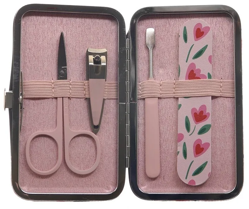 The Vintage Cosmetic Company Manicure Purse Tulip