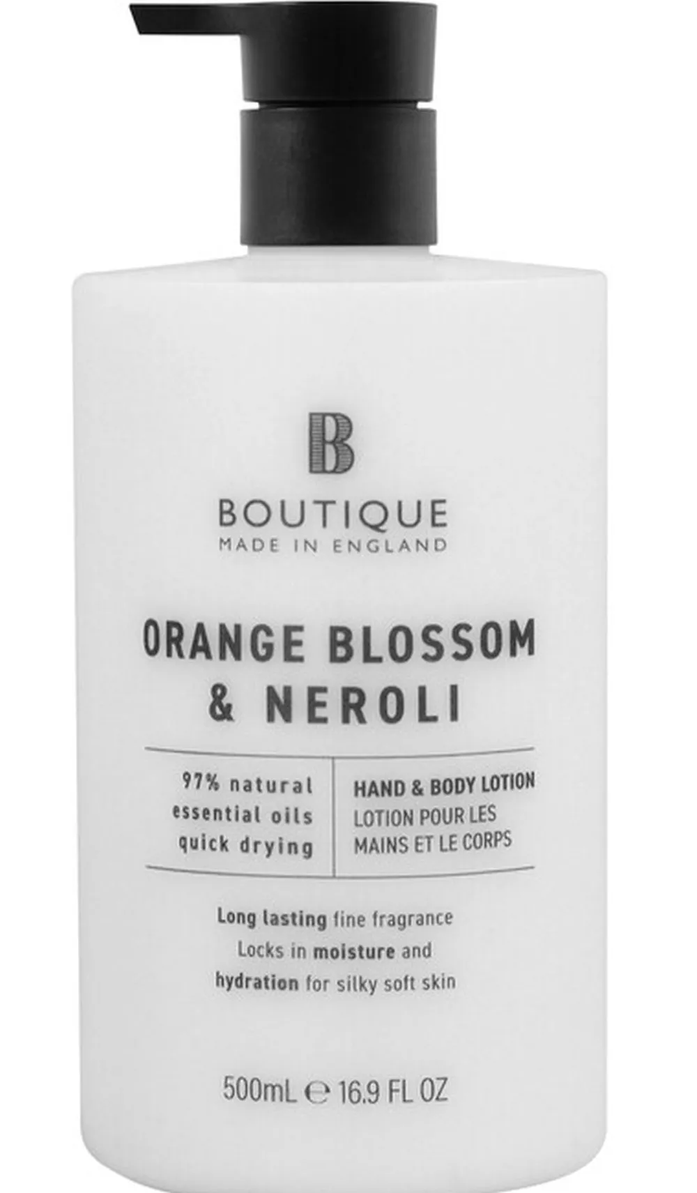 Boutique Hand & Body Lotion (500mL) Orange Blossom & Neroli