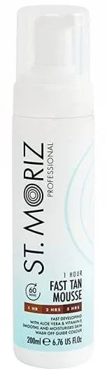 St. Moriz Professional 1 Hour Fast Tan Mousse (200mL)