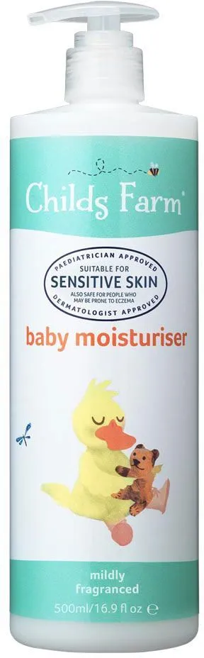 Childs Farm Baby Moisturiser Mildly Fragranced (500mL)