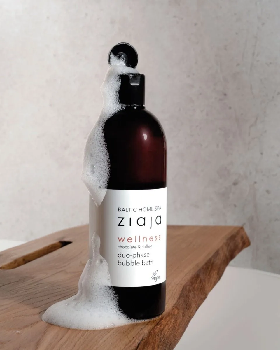 Ziaja Baltic Home SPA Duo-Phase Bubble Bath Chocolate & Coffee (500mL)
