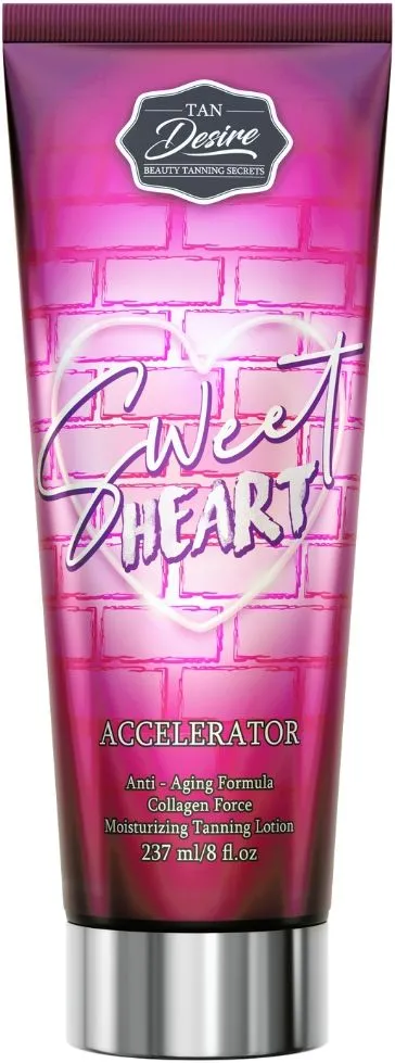 Tan Desire Tanning Cream Sweet Heart Anti-Age Accelerator (237mL)