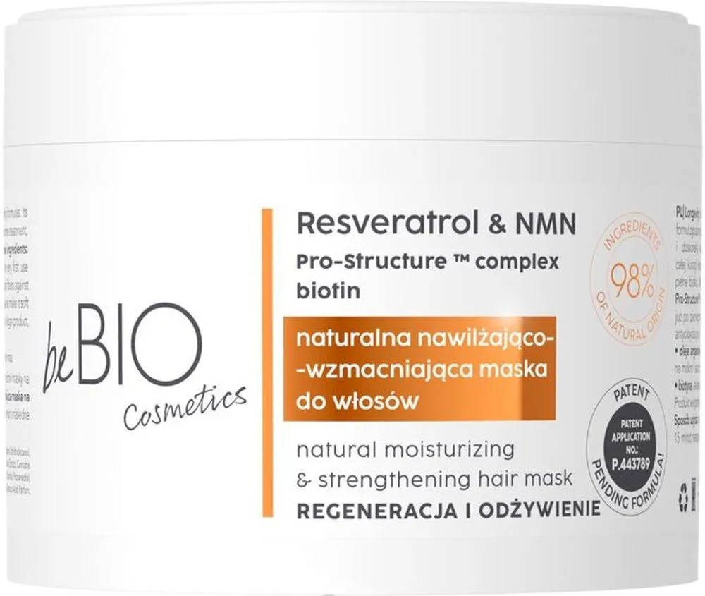 beBIO Longevity Regeneration & Nutrition Hair Mask (250mL)